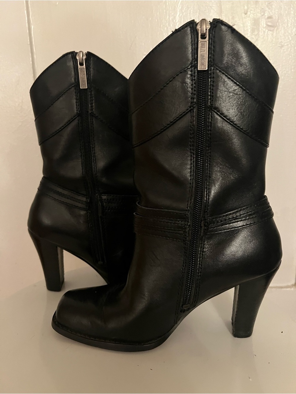 Harley Davidson boots. Size 7. - Picture 4 of 6